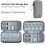 Boona USB Flash Drive Storage Bag U Disk Case Bag Dustproof Thumb Drive Organizer Electronic Accessories Pouch Holder 6