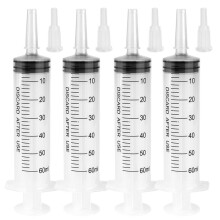 10er-Packung 60-Ml-Kunststoffspritzen, Steril und Einzeln Versiegelt für Präzises Flüssigkeitshandling