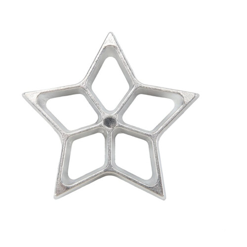 6 Pcs Rosette Iron Mold Set with Double Headed Handle Bunuelos Molds,Timbale Cookie Mold Tool for Waffles Cakes Biscuit 2