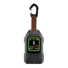 CO-Concentratiedetectie, Koolmonoxidesensor met Alarm, Draagbare Temperatuur-Vochtigheidsmeter voor Thuisgebruik