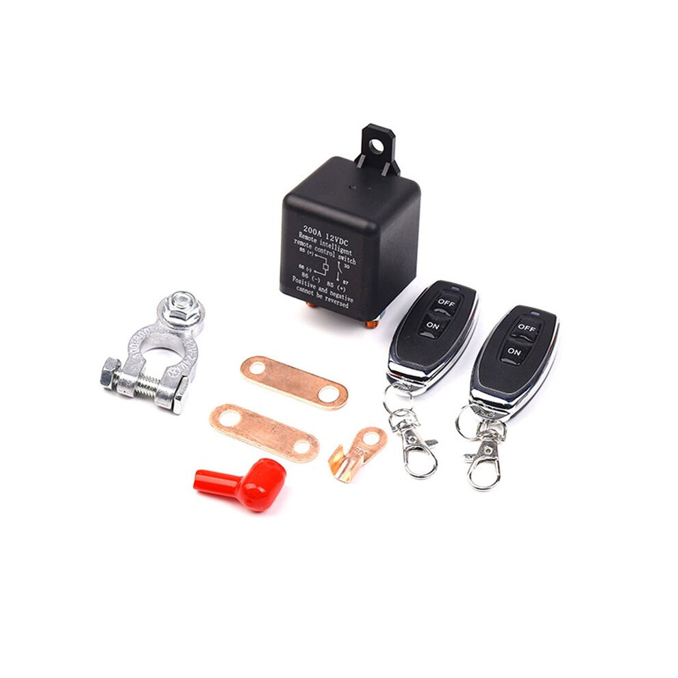 Remote Battery Disconnect ,Wireless Remote Control Battery Disconnect ,12V 200A Remote Control (Type4) 6031508711420