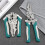 Multifunctional Foldable Wire Stripper Crimper Cable Cutter Pliers Electrician Cable Cutting Wiring Stripping Tools 2