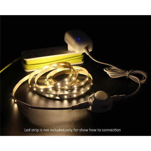 Motion Sensor Light  5V 12V  Movement Detector Timer Automatic   OFF LED Strip Light PIR Motion Sensor A 2