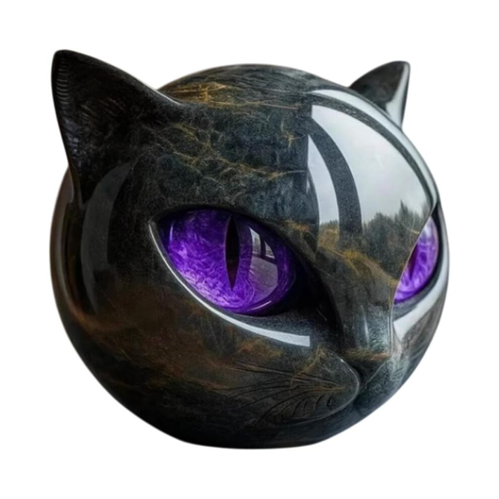 Black Luxury Cat Statue,Decor Home And Gift Art,Hand Carved Kitten Decoration,Cute Perfect Gifts For Cat Lovers 4714180205587