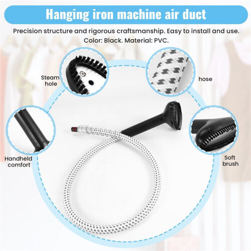 Garment Ironing Machine Air Duct, Universal Garment Ironing Machine Accessories with Nozzle 2