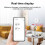 Zigbee Temperature and Humidity Sensor  Temperature Humidity Detector with for EWelink App Control 4