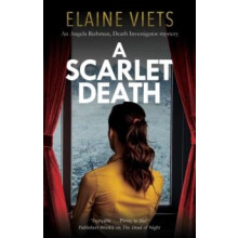 A Scarlet Death by Elaine Viets Hardcover Book