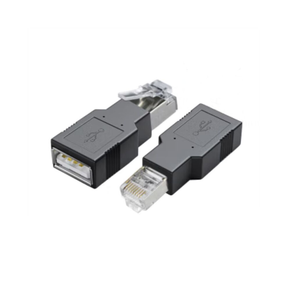 2Pcs Usb To Rj45 Ethernet Adapter For Routers Computer Use Networking Dongle 100Mbps 6031973676392