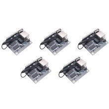 5X for Orange Pi Zero LTS 512MB Development Board+Protective White Case ,H3 Quad Core Open-Source Single Board Set
