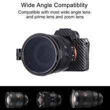2X ND Staffa Interruttore A Sgancio Rapido Filtro Obiettivo per Fotocamera DSLR Fotografia Obiettivo Staffa 67MM