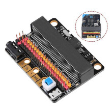 4X Micro-Bit Expansion Board IOBIT V2.0 Breakout Adapter Shield with Buzzer for BBC Micro:Bit Kids'S Python