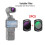 Variable Filter for  Osmo Pocket 3 Magnetic 1-5 6-9 Limited Stops Adjustable ND Filter Waterproof/Scratch-Proof 2