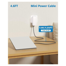 For Starlink Power Cable 60W AC to Adapter 30V 2A Output 18AWG Wire Plug and with Port Waterproof EU PLUG