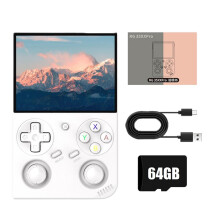Console de Videogame RG35XX PRO com Tela IP de 3,5 Polegada Linux de 64 GB, Mais de 5000 Jogos, Suporte para Saída de TV, Suporte para Reprodutor de
