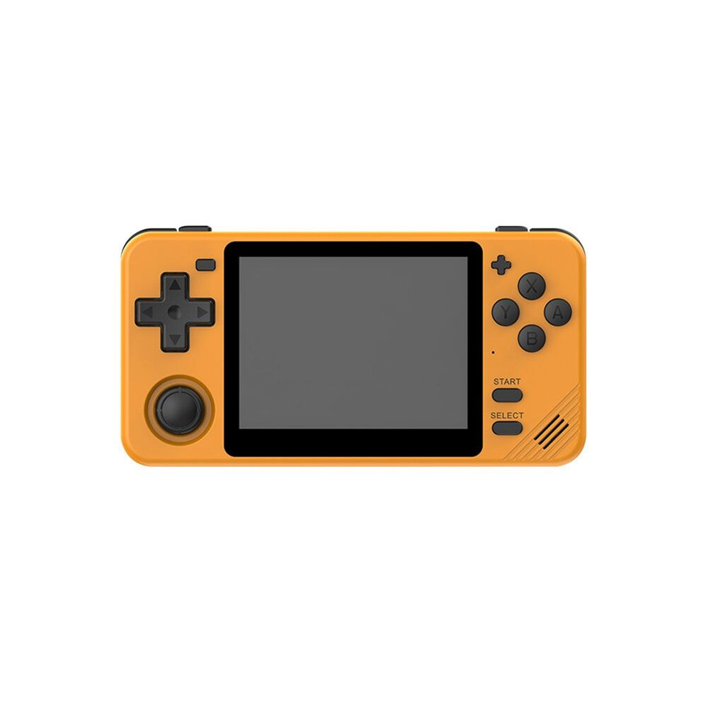 Rgb10x Retro Handheld Game Console 3.5Inch Ips Screen Arkos Video Game Consoles Supports Multiple Emulators Gamepad A Yellow 6034227920487