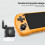 X35H Retro Video Handheld Game Console 3.5-Inch Dual Hall Effect Joystick Gamepad Linux System Supports 26+ Emulators C 7