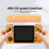 Console de Videogame Portátil Retrô RGB10X com Tela IPS de 3,5 Polegadas, Console de Videogame Arkos Compatível com Vários Emuladores e Controle A 3