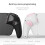 KS63 RGB Wireless Controller Gamepad for  &  OLED, Retro GameCube Turbo Gaming Pad with Back Button Black 4