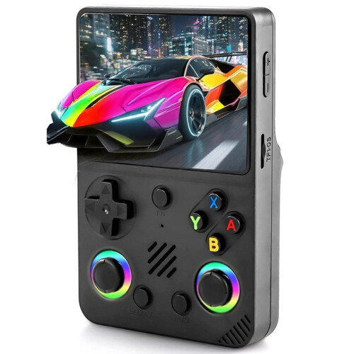 RG36PRO Retro Game Console 64G Open Source Handheld Game Console 3.5Inch IPS Screen Portable Handheld Video Player