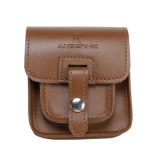 Anbernic for RG34XXSP Handheld Game Console Carrying Case Shockproof PU Leather Storage Bag Protective Travel Accessory
