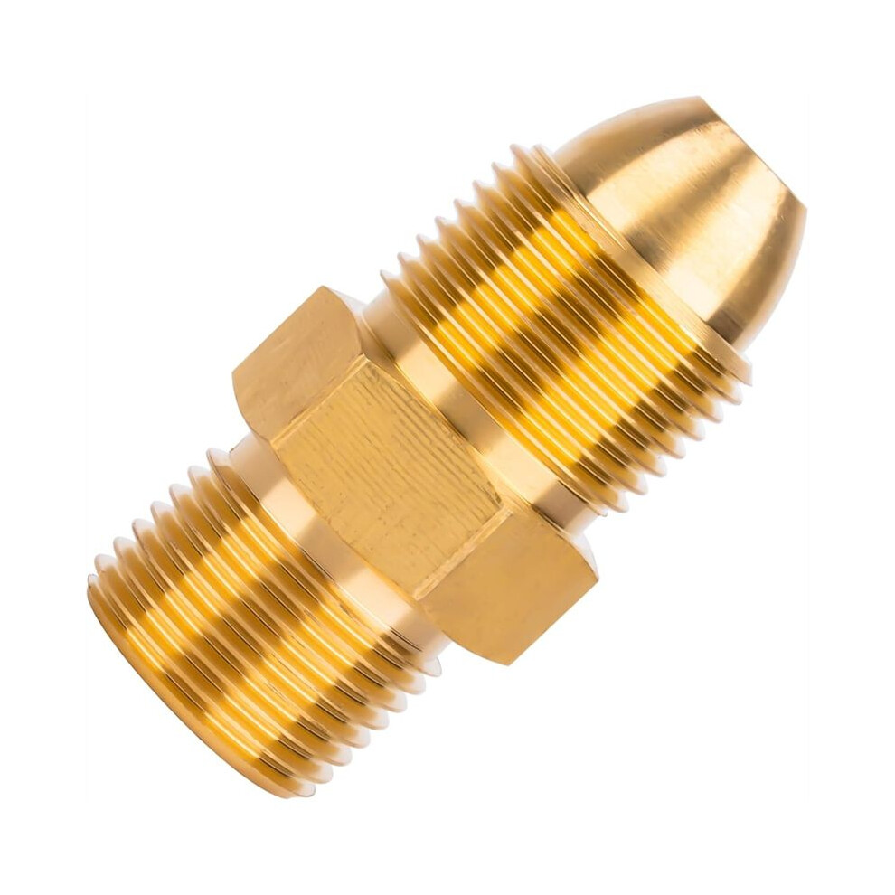 G5/8 Male To Cga580 Male Argon Adapters & Nitrogen Adapters, Compatible With Coâ, Helium And Neon Gas Cylinder 4711474196781