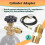 Adaptadores de Argônio e Nitrogênio Macho G5/8 para CGA580, Compatíveis com Cilindros de Gás CO₂, Hélio e Neon 2