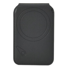 For  Wallet with Find My Functionality, 3000g Magnetic Strength, Adjustable Stand for  Black