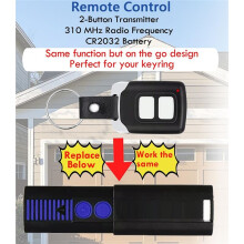For Sommer Y4054V005 310MHz 2 Button Remote Control Direct Drive 4054V001 Synoris 550/800, Garage Door Opener 3 Pcs
