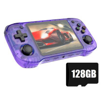 R46H Handheld Retro Game Console 4.2 Inch Screen 128G 20000+Games Portable Video Player Gamepad Support 10+ Emulator B