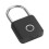 Keyless  Fingerprint Padlock USB Charging Fingerprint Lock Waterproof Door Lock 0.2sec Unlock Security Padlock A 1