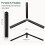 For Starlink  Tripod Bracket with Adapter Angle Adjustable Desktop Tabletop Tripod Stand for Starlink 7