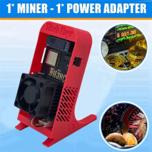 For Bitaxe Gamma 601 1.2TH/S 18W BTC Solo Miner BM1370 Asic Chip + Lucky Miner LG07 11MH/S Doge Miner Litecoin Miner BR Plug