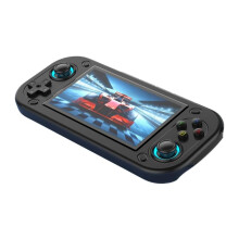 R43S Retro Handheld Video Game Console 4.3 Inch Screen -Compatible Output Pocket Video Player Support 20 Simulator A
