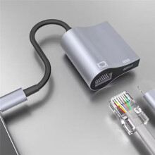 For Interface to Rj45 Ethernet Adapter High Speed to Rj45 Ethernet Adapter for 2.1 Lan Network Converter