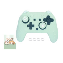 For 2 Pro Cat Paw Controller Skin Grips Set Cute, Soft, Anti-Slip Protective Cover Comfortable Game