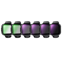 For Flip Drone ND/PL UV PL Filter Kit Snap- HD Optical Glass Oil-Proof Stain-Proof Enhanced Aerial Photography