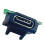 DIY USB-C Type-C Charging Port for  Gameboy Micro-GBM Console Replacement USB Port Repair Part Silver 2