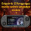 SF3000HD Handheld Game Console 64GB 20,000+ Games 4.5-Inch IPS Screen Supports TV-Out E-Reader Multiple Simulators B 10