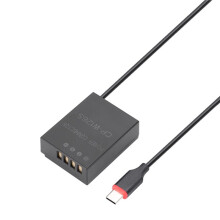 Practical Type USB C NP-W126S Dummy Battery Power AC Adapter for X-T1 X-S10 X-T30 II X-T20 Camera Charg