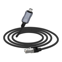 USB Type-C to RJ45 Ethernet Adapter Cable Gigabit Connection Ethernet Cable for Pro and Other Laptops
