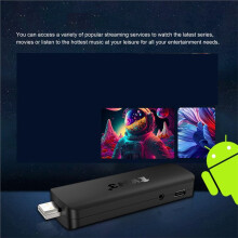 Mortal TVR3+ TV Stick Android 14 OS for for Chromecast Voice Wi-Fi 6 BT 5.0 Wireless USB HDR10 RK3518 TV Dongle