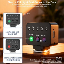 Desiontal F03 Flash for DSLR Camera Standard Cold Shoe Mount Photography Fill Light for