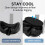 Facial Interface Bracket Mask for  Meta Quest 3 Breathable Face Cover Frame for Meta Quest 3 VR Accessories 5