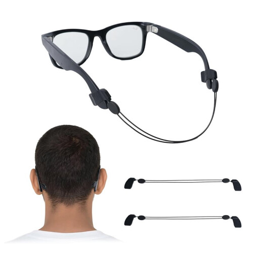 2Pcs Adjustable Eyeglass Strap for //Meta Gen 2 Accessories, Eyewear String Holder for Meta  Glasses 1