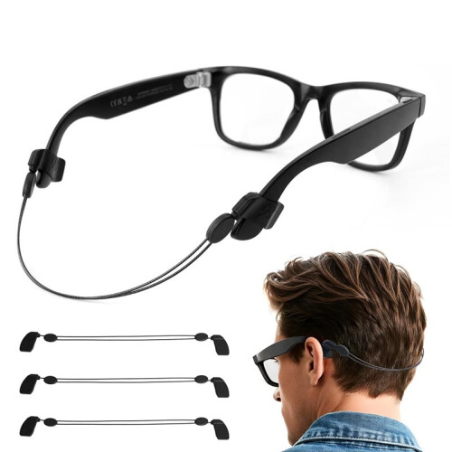 3Pcs Adjustable Eyeglass Strap for //Meta Gen 2 Accessories, Eyewear String Holder for Meta  Glasses 1