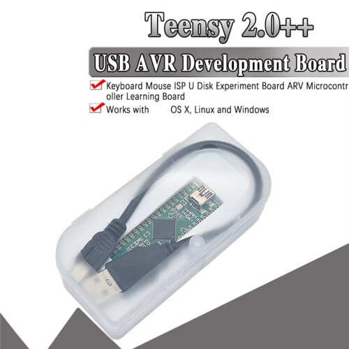 Teensy 2.0++ USB AVR Development Board ISP U Disk Keyboard Mouse Experimental Board AT90USB1286 for 2