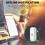 WIFI Temperature and Humidity Sensor Outdoor Waterproof Tuya APP Hygrometer Thermometer Sensor White 4