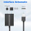 USB A to 3.5mm TOSLINK Optical Audio Adapter, Unidirectional USB to S/PDIF Transmitter Converter for PS5 PC Speaker 2