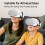Adjustable  Strap for Meta Quest 2 VR Headset Improve Comfort Pressure Relief VR Accessories Black 10