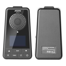 AROMA AM-718 Electronic Metronome Rechargeable Vocal Metronome and Speaker for Piano Guitar Drum Violin